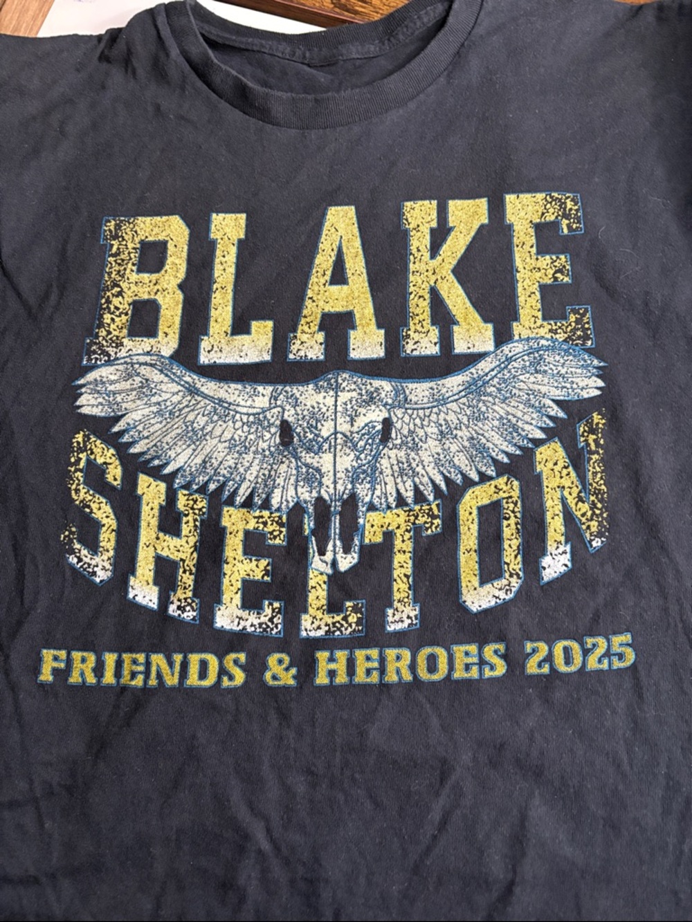 Kids Navy Graphic Tee - Friends & Heroes 2025